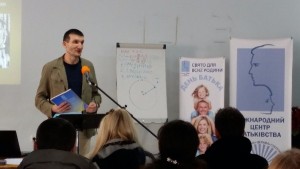 Sergey teaching father seminar
